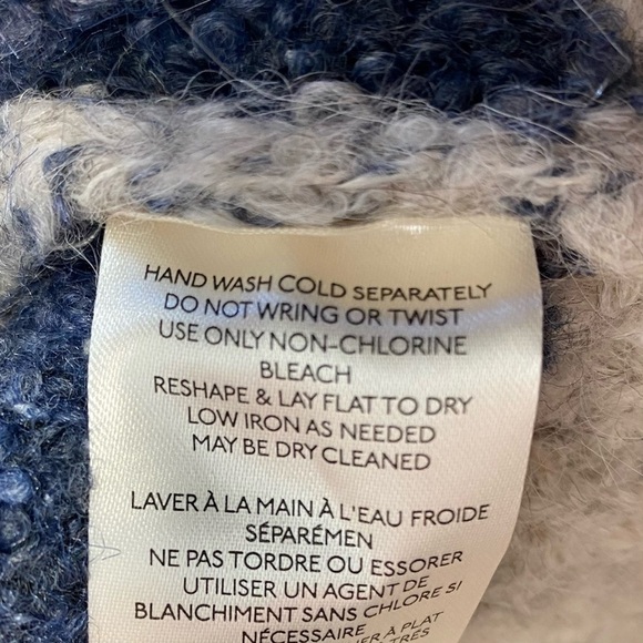 Free People Rare Thing Alpaca Slouchy Poncho - Picture 9 of 12